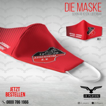 iD-Playerz Mundschutzmaske MS1