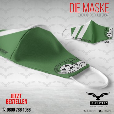 iD-Playerz Mundschutzmaske MS3