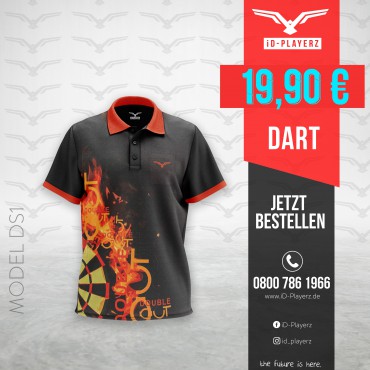 iD-PLAYERZ Dart-Poloshirt DS1